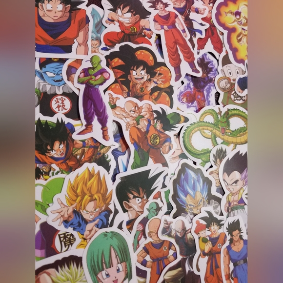 Dragon Ball Z Party Birthday Stickers Gift 50 PCS - Picture 3 of 5